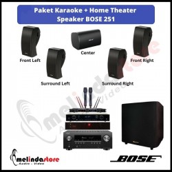 Paket Karaoke Home Theater Speaker Bose 251 | Karaoke Plus Home Theater C
